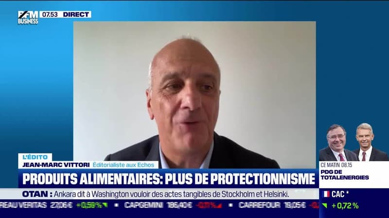 Jean-Marc Vittori : Produits alimentaires, plus de protectionnisme - 31/05