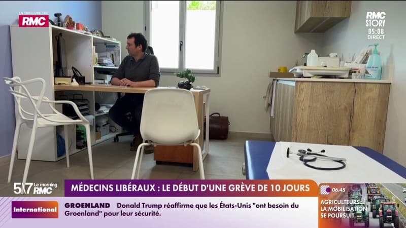Médecins libéraux : Le début d'une grève de 10 jours
