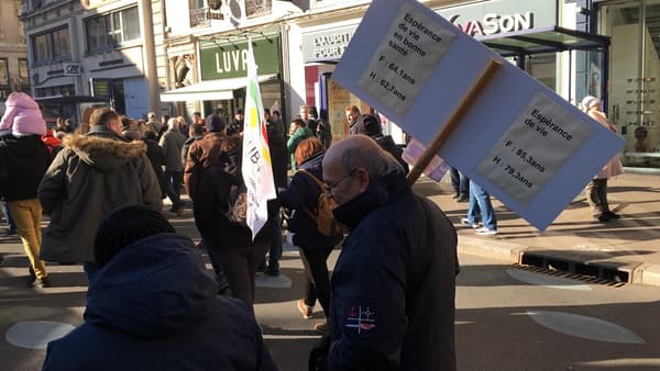 Manifestation à Rouen le 7 février 2023