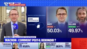 "Les résultats ont été clarifiés": le candidat Ensemble Paul Midy revient sur sa courte victoire contre Cédric Villani