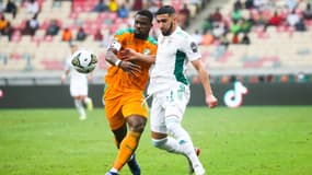 Serge AURIER et Said BENRAHMA le 20/01/2022	