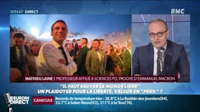 "Il faut sauver le monde libre": que veut dire Mathieu Laine dans son livre?