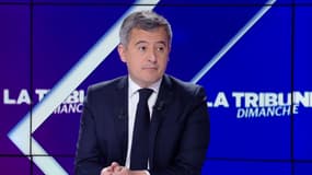 Le ministre de la Justice Gérald Darmanin invité de BFM Politique, le 23 mars 2025