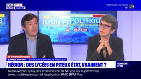 Auvergne-Rhône-Alpes: Fabienne Grebert, conseillère régionale écologiste, assure qu'il y a "encore beaucoup de lycées en mauvais état" dans la région