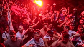 Des supporters de l'OM