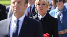 Emmanuel et Brigitte Macron en Russie, le 25 mai 2018.