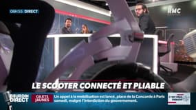 La chronique d'Anthony Morel : Le scooter connecté et pliable - 22/11