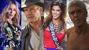 Madonna, Harrison Ford, Miss France et Samy Nacéri au coeur de l'actualité de la semaine