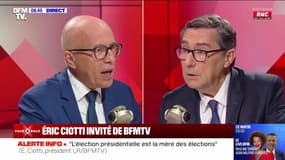 Éric Ciotti appelle Emmanuel Macron à démissionner "pour sortir de cette situation de blocage"