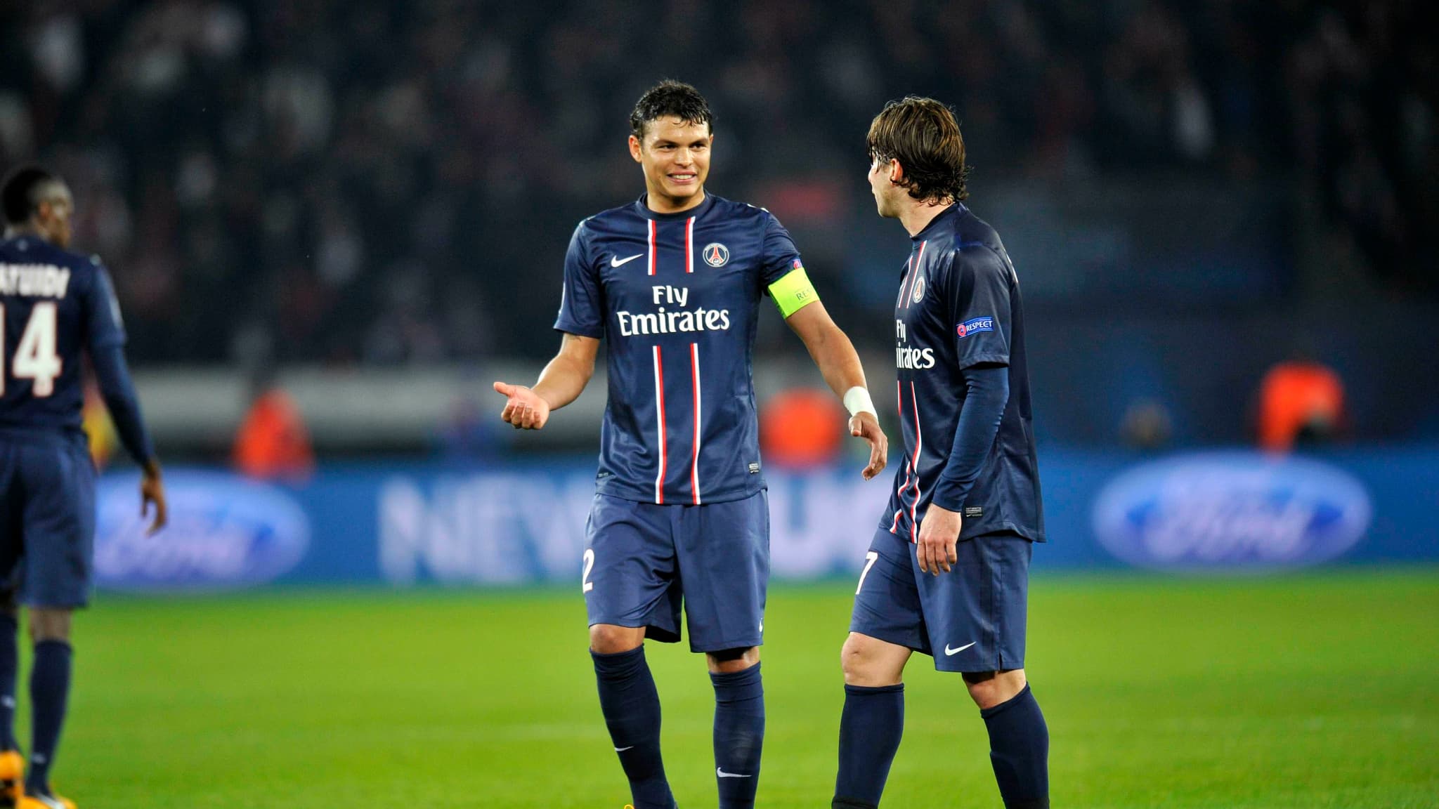 Thiago Silva et Maxwell Thiago Silva et Maxwell