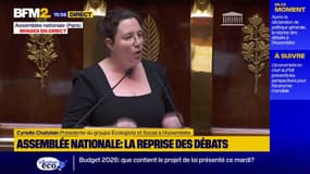 Discours de Sébastien Lecornu: "Vous avez réaffirmé une trajectoire extrêmement claire: celle de l'austérité", dénonce Cyrielle Chatelain 