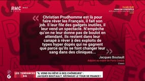 Les tendances GG: "Il vend du rêve à des chômeurs", Jacques Boutault dézingue le Tour de France ! - 21/09