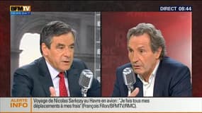 François Fillon face à Jean-Jacques Bourdin en direct