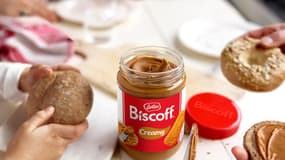 La pâte à tartiner Spéculoos.