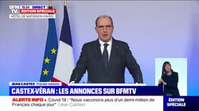 Vaccin contre le Covid-19: "10 millions de Françaises et de Français ont déjà fait leur rappel", selon Jean Castex