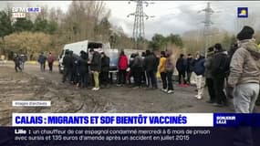Calais: des créneaux de vaccination pour les migrants et SDF
