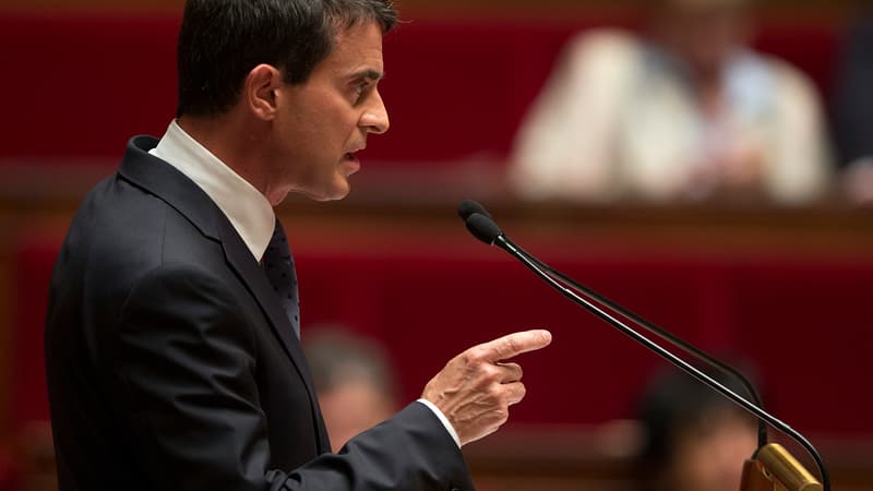 Peu après son discours mercredi à l'Assemblée, Manuel Valls s'est adressé à Claude Bartolone en l'appelant "Monsieur le président de la république".
