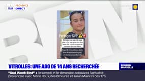 Vitrolles: une enquête ouverte après la disparition d'une adolescente de 14 ans 