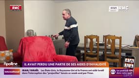 RMC s'engage avec vous - Il avait perdu une partie de ses aides d'invalidité
