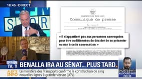 Affaire Benalla: "J'espère que ce refus n'est que provisoire", Philippe Bas