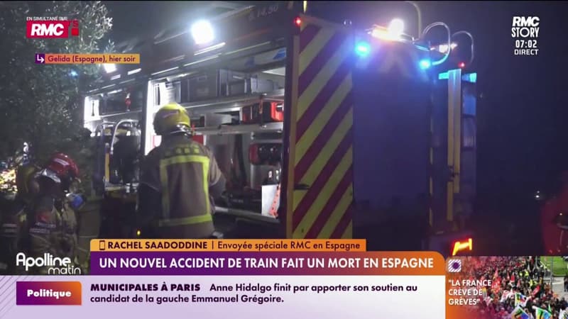 Un nouvel accident de train fait un mort en Espagne