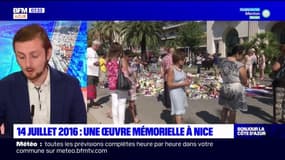 Nice: une œuvre mémorielle pour les victimes de l'attentat du 14 juillet 2016