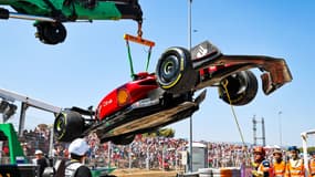 Charles Leclerc parti à la faute lors du GP de France. 
