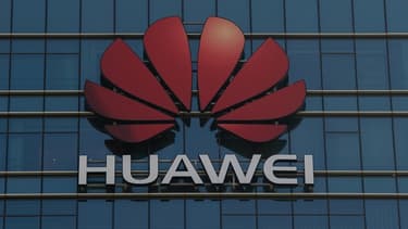 Le logo de Huawei.