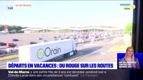 Île-de-France: un week-end classé rouge sur les routes pour les départs en vacances