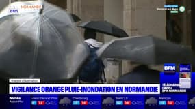 Pluies-inondations: les départements de la Manche et de l'Orne placés en vigilance orange