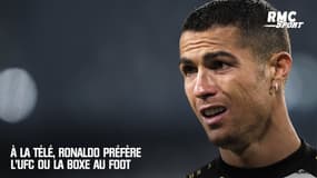 Juventus : Cristiano Ronaldo préfère regarder la boxe ou l'UFC que le foot à la télé
