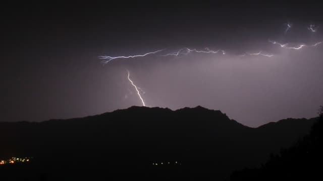 Des orages en Corse