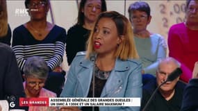 Un salaire maximal en France ? Pour @joelle_dago "C'est n'importe quoi ! Le mec va se barrer et aller travailler à Londres ou en Suisse !" #LesGGfontleurGrandDébat #GGRMC