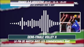 JO 2021 (Volley) : La France écarte l'Argentine et file en finale, le commentaire RMC