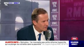 Nicolas Dupont-Aignan : "Il faut s'occuper des français avant de donner du boulot à des Migrants"