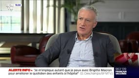 Didier Deschamps: "Je ne pourrai jamais oublier" le tag avec le mot "raciste" inscrit sur la maison familiale