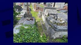 Plusieurs tombes ont été profanées dans un cimetière de Stains.