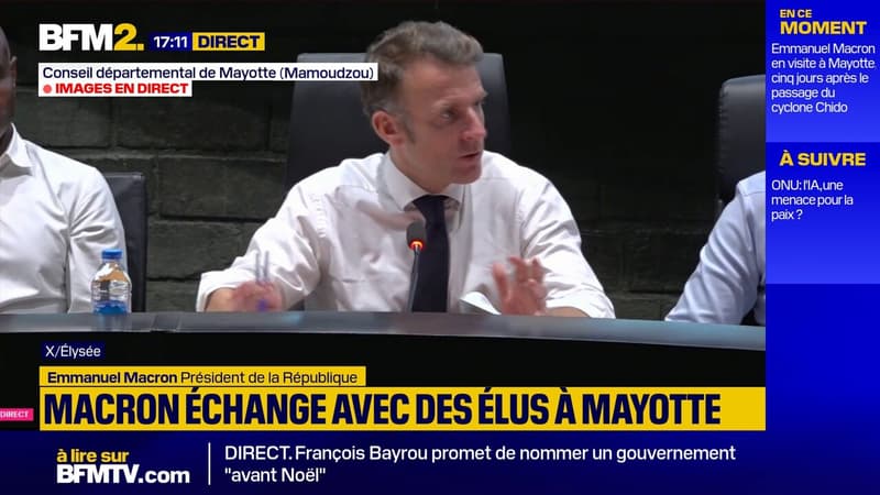 Mayotte: Macron veut augmenter les reconduites de personnes en situation irrégulière pour atteindre 35.000 à 40.000 par an