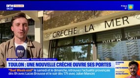 Toulon: une nouvelle crèche ouvre ses portes
