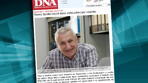 Le maire de la commune de Sigolsheim, Thierry Speteil