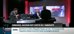 Thierry Arnaud: Emmanuel Macron doit se taire ou démissionner - 20/05
