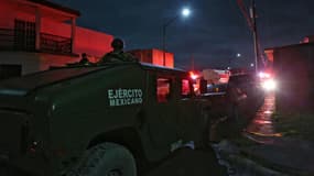 Un véhicule de l'armée mexicaine dans l'État de Nuevo Leon, au Mexique, le 28 novembre 2025. (image d'illustration)