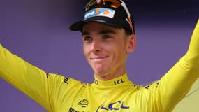 Romain Bardet sur le Tour de France le 29 juin 2024