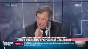 Echange tendu entre l'ambassadeur du Brésil et Jean-Jacques Bourdin sur les incendies en Amazonie 