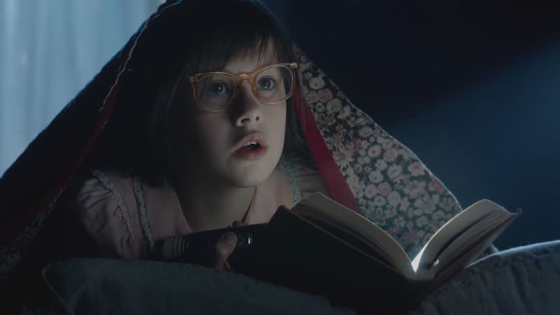 Image extraite de la bande-annonce du prochain film de Steven Spielberg, tiré d'un roman de Roald Dahl, "Le Bon Gros Géant".