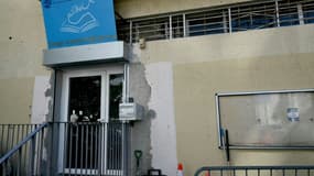 L'entrée de la mosquée des Bleuets et du bâtiment de l'institut Malik Ibn Anas à Marseille, le 20 août 2024 dans les Bouches-du-Rhône