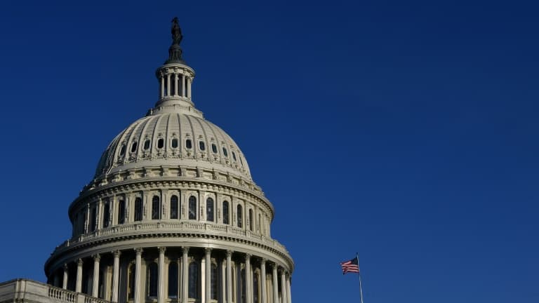 Le Capitole, siège du Congrès américain à Washington, le 10 mars 2021 (photo d'illustration)