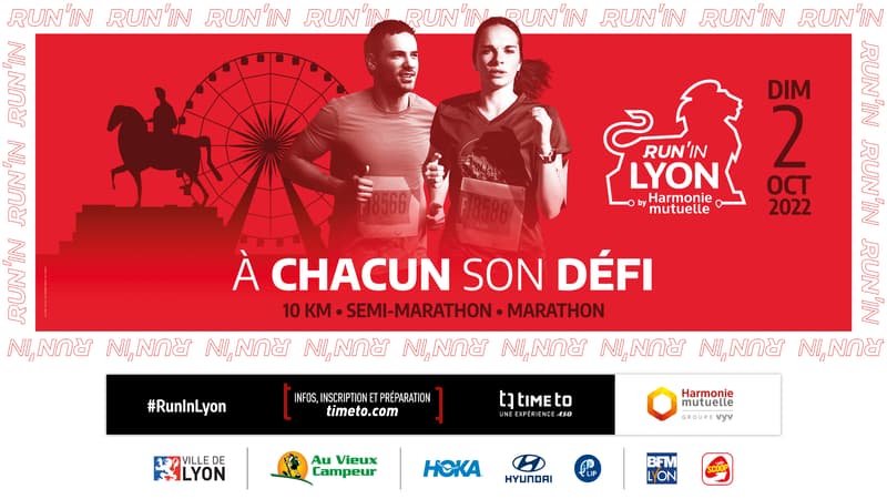 BFM LYON, PARTENAIRE DE RUN IN LYON BY HARMONIE MUTUELLE