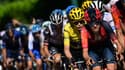 Le peloton du Tour de France le 9 juillet 2023 dans le Puy de Dome