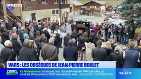 Vars: des dizaines de personnes présentes aux obsèques de Jean-Pierre Boulet, l'ancien maire